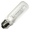 Bulbrite Mini 100w T8 Medium Screw Base E26 Clear Dimmable Soft White 2900K Halogen Light Bulb, 5PK 861993